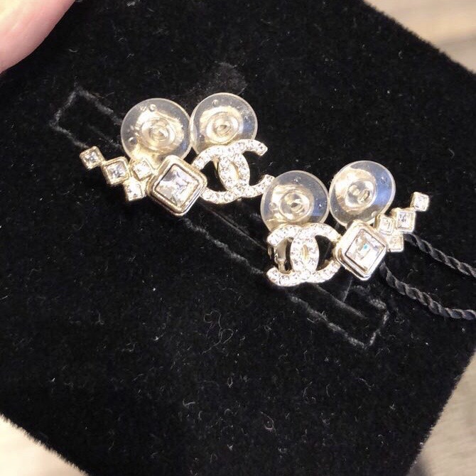 Chanel ear clip earrings
