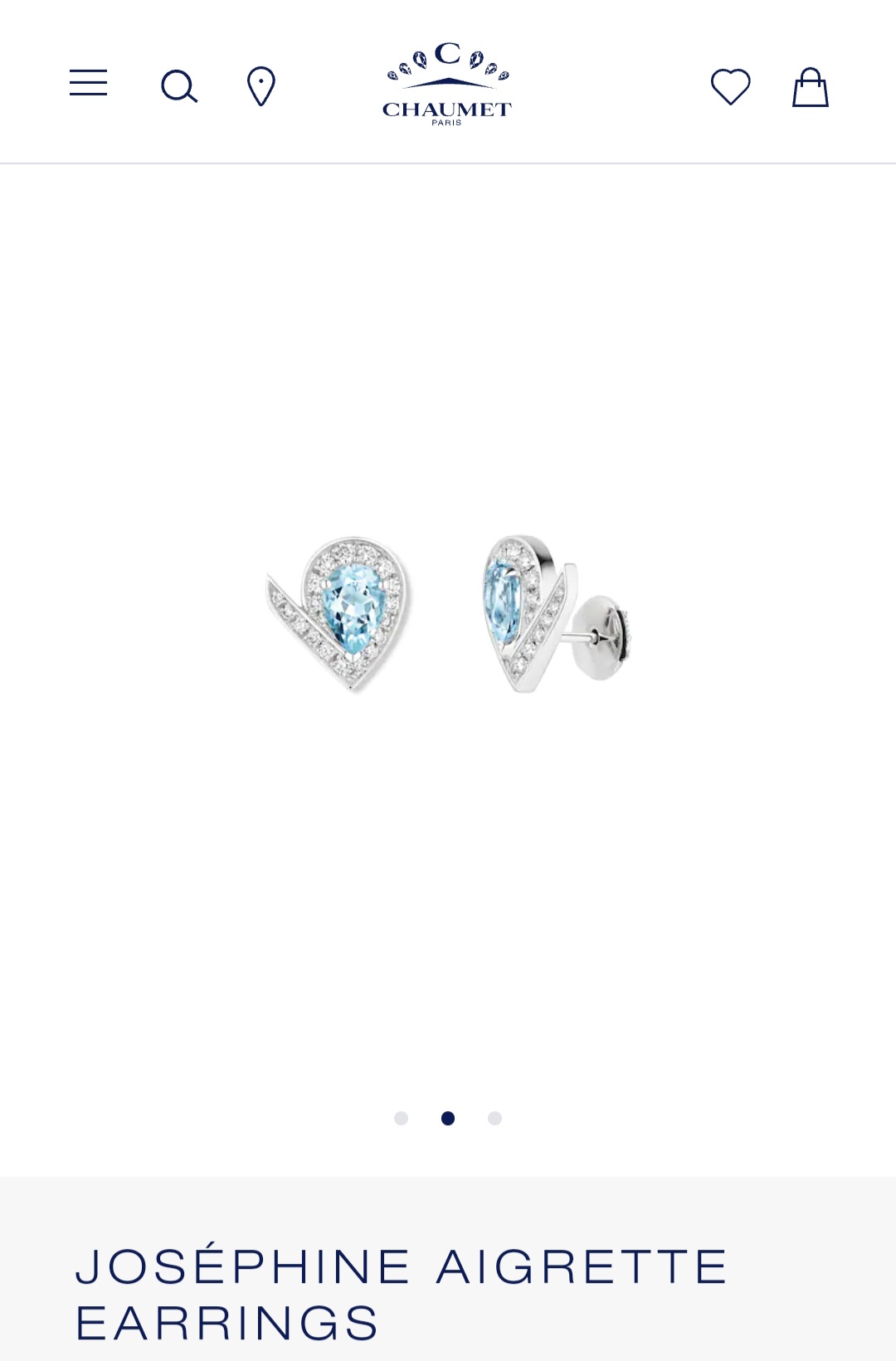 Chaumet Josephine Aigrette earrings