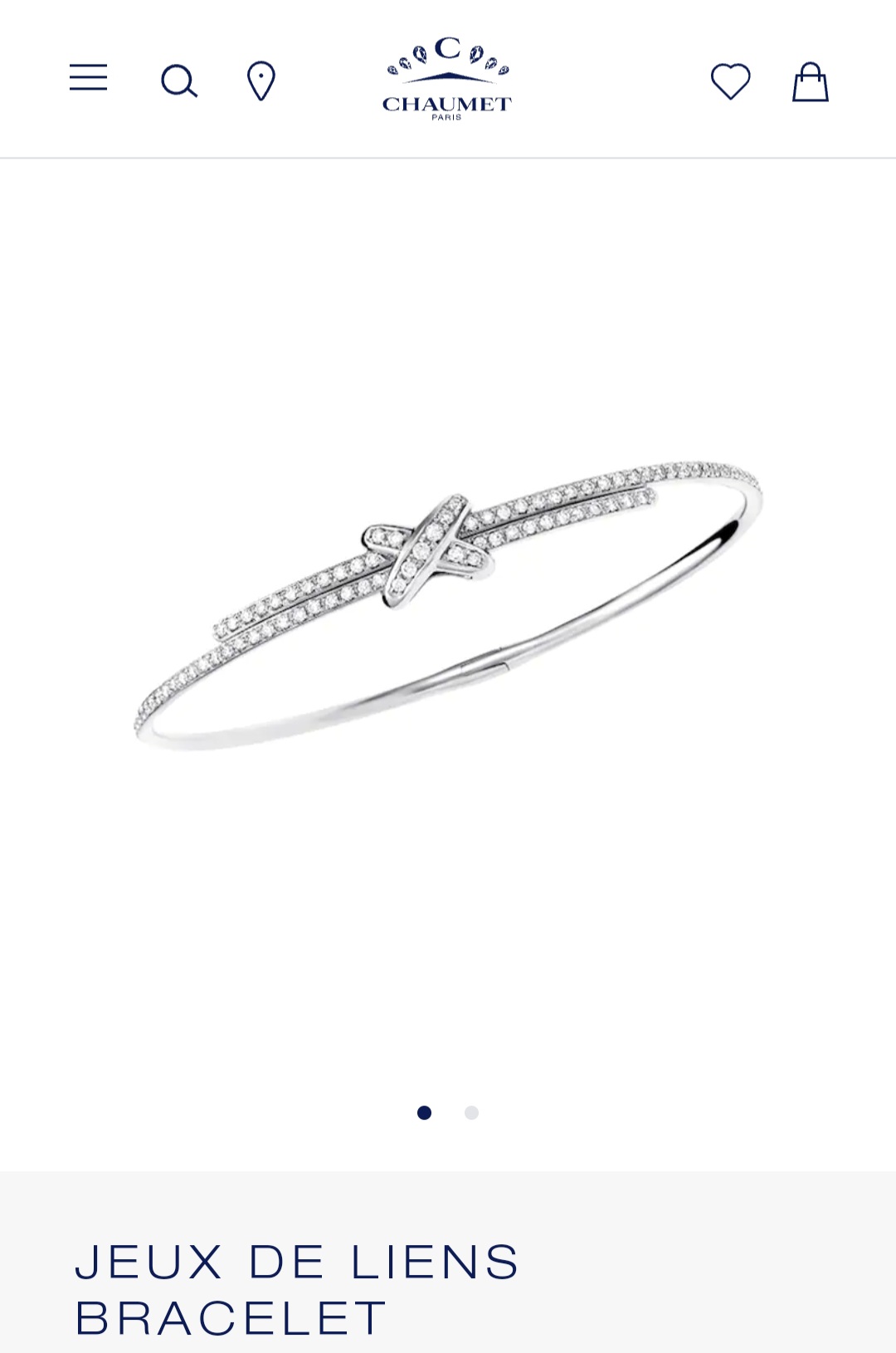 Chaumet Jeux De Liens bracelet