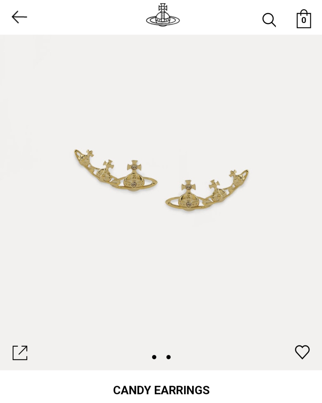 Vivienne Westwood candy earrings