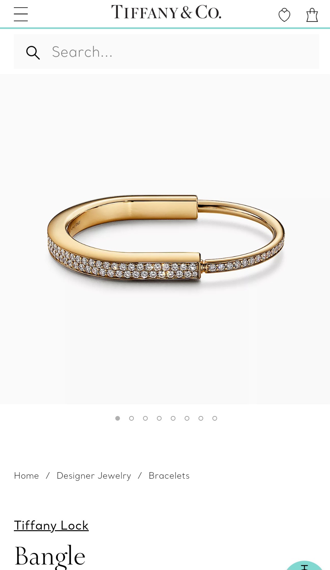 Tiffany & co T1 Lock bangle