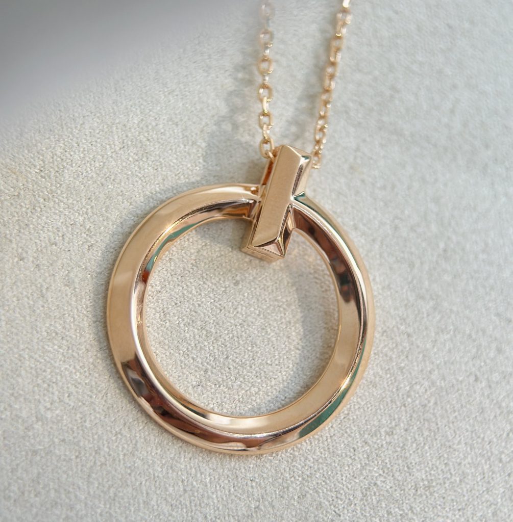 Tiffany & co T1 Circle Pendant necklace – Fibo3Addict