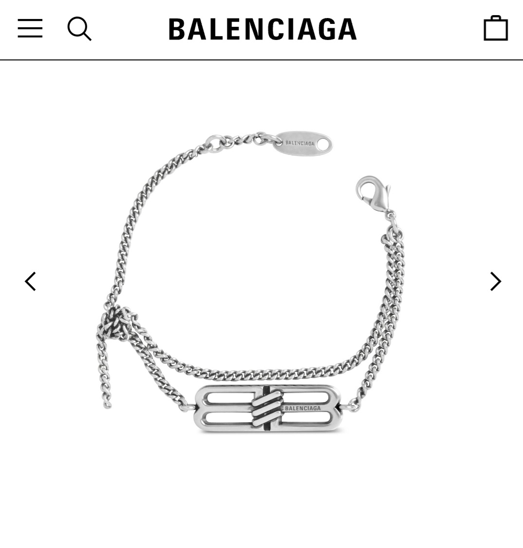 Balenciaga bracelet