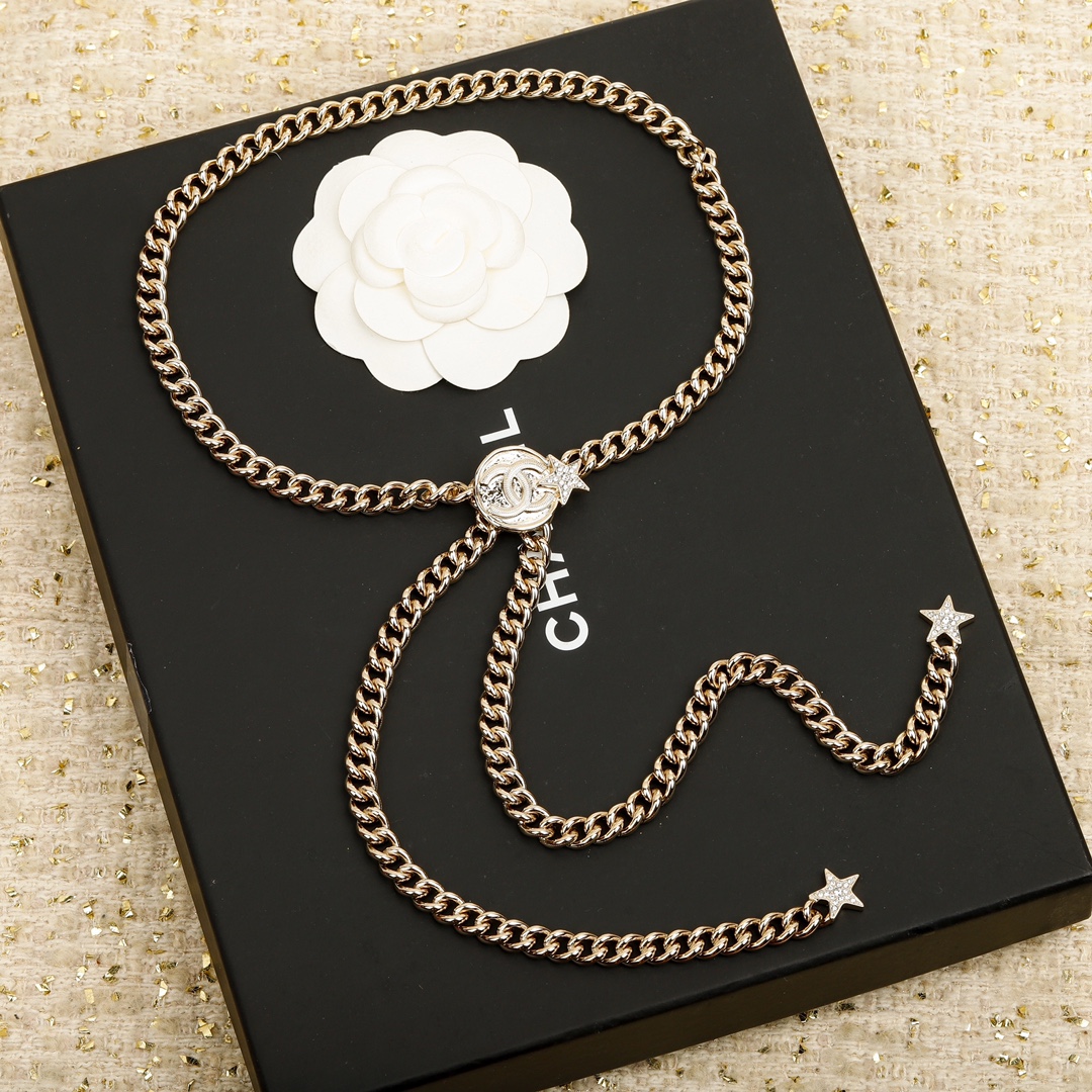 Chanel long necklace