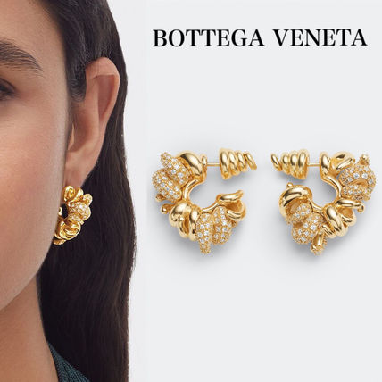 Bottega Veneta horns earrings