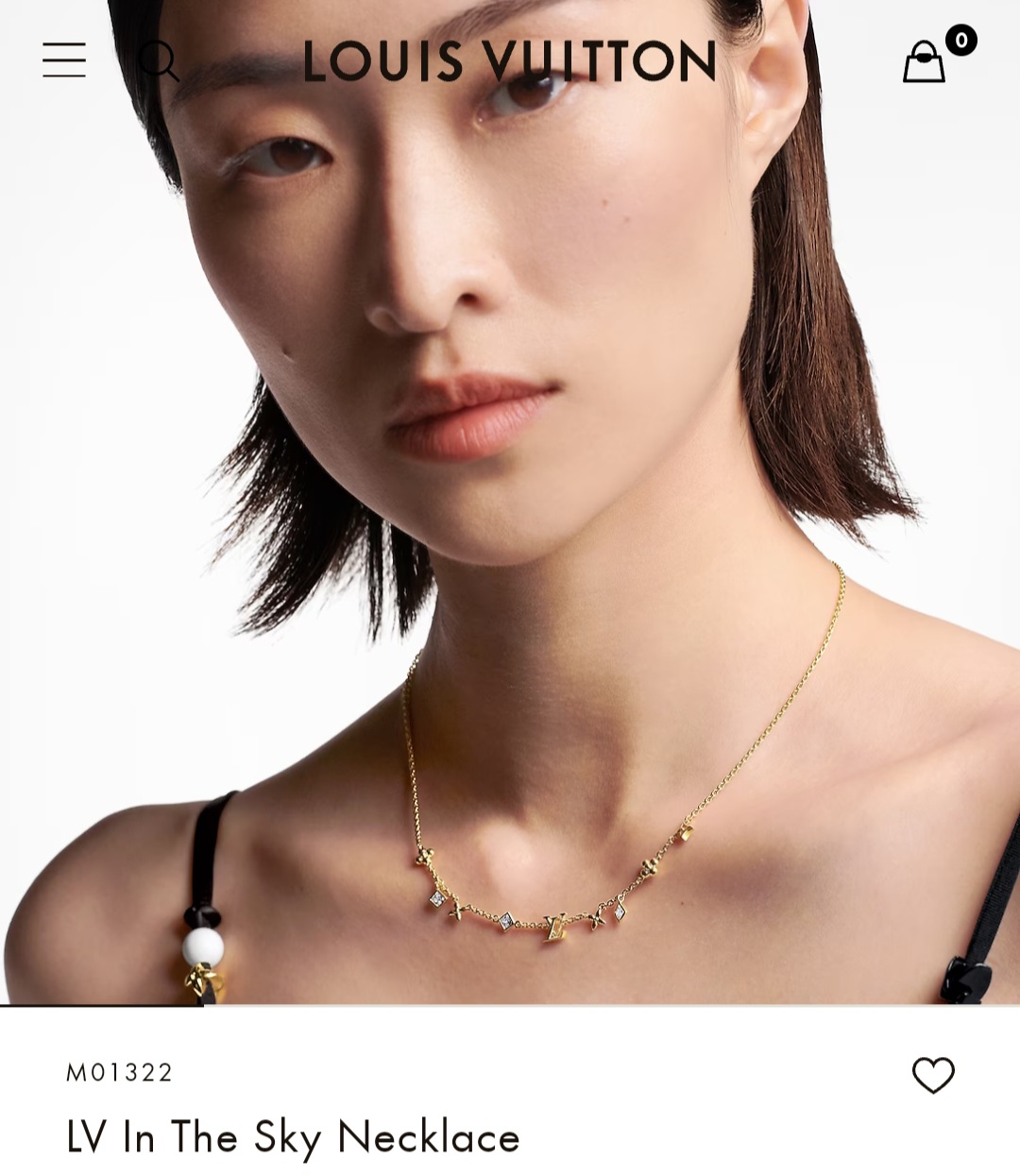 LV In The Sky necklace