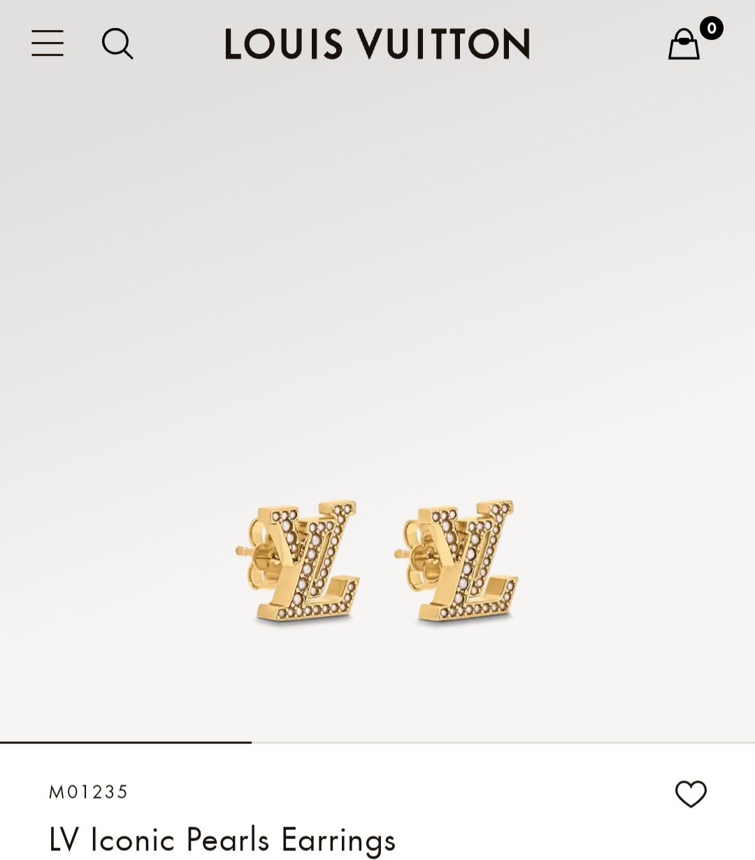 LV Iconic Pearls earrings