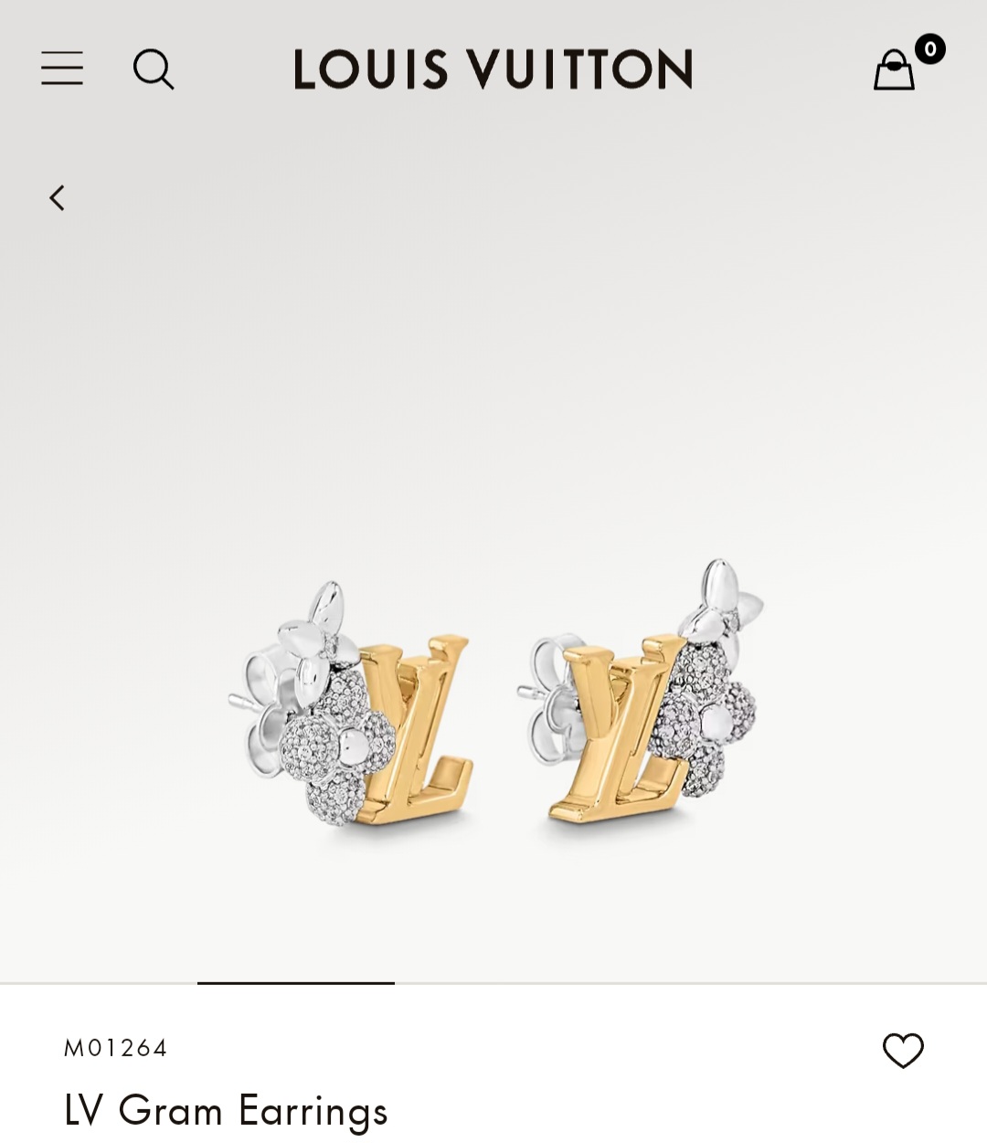 LV Gram earrings