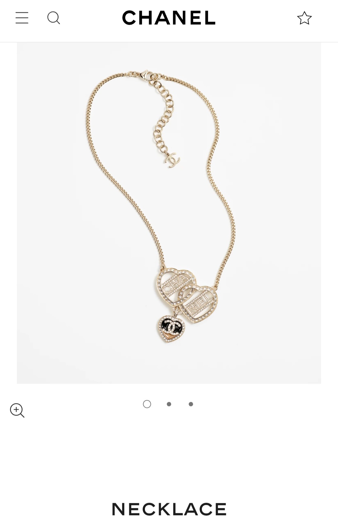 Chanel choker necklace
