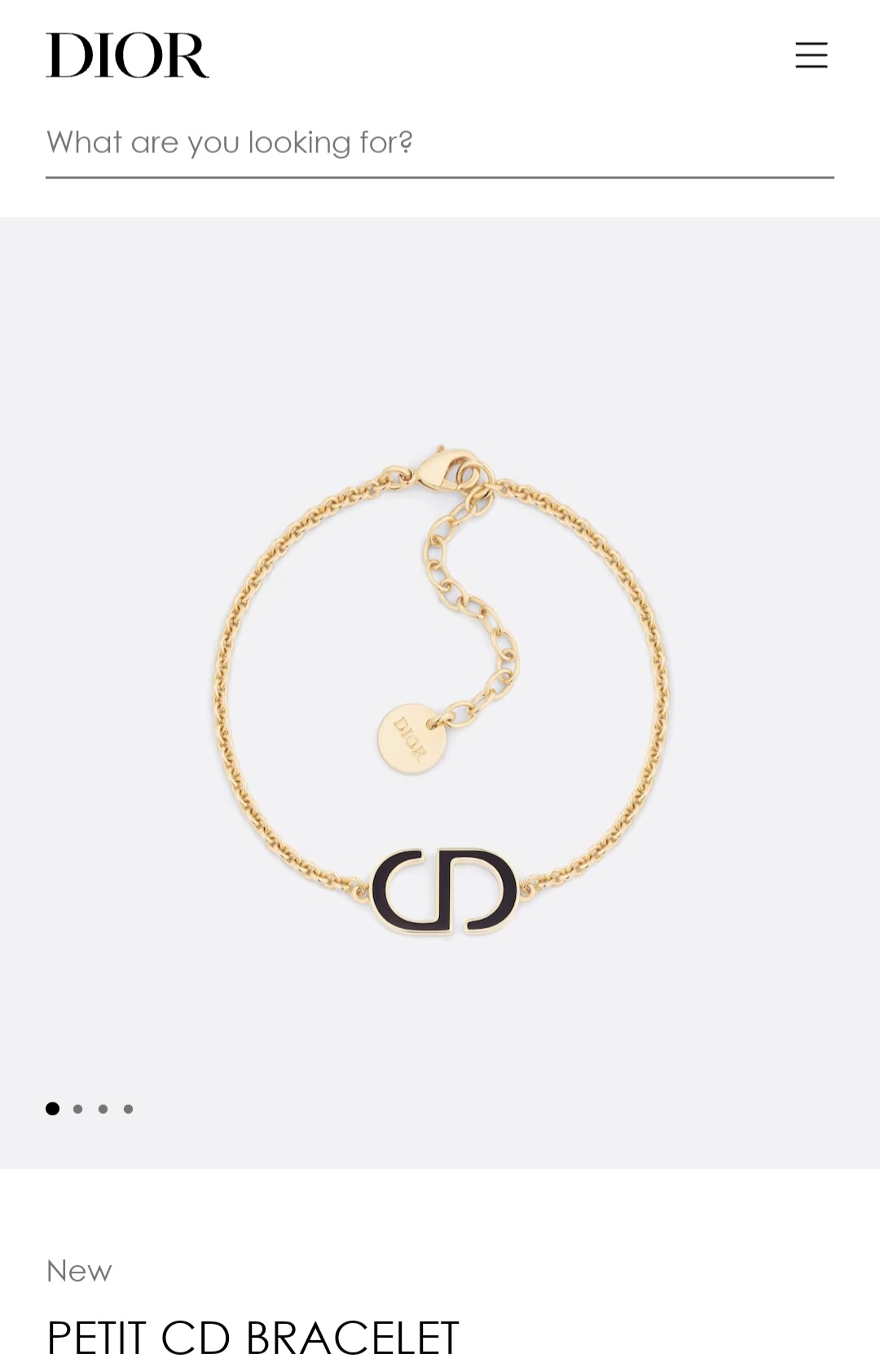 DIOR PETIT CD BRACELET