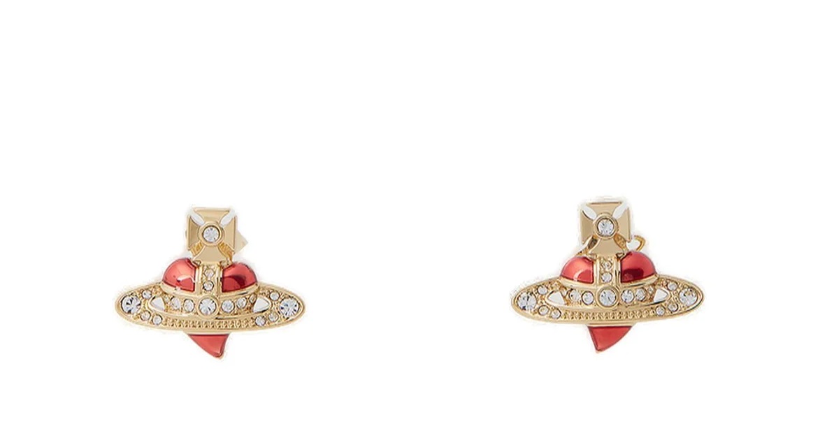 Vivienne Westwood Orb haped Embellished Earrings
