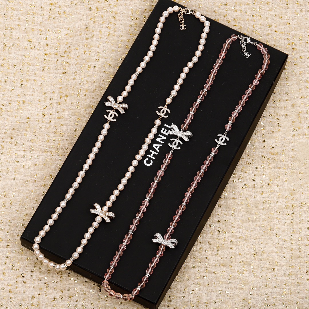 Chanel long necklace