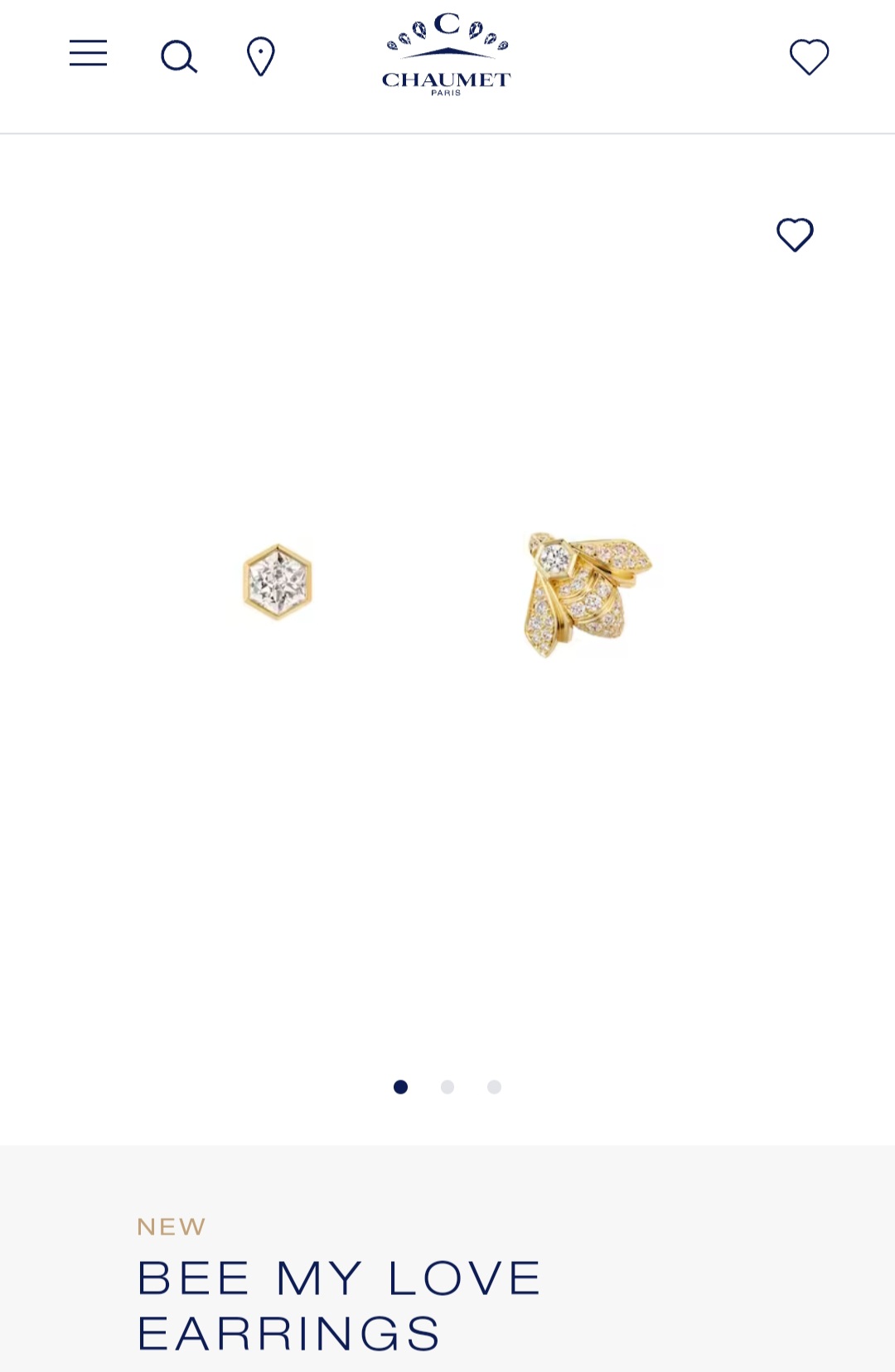 Chaumet BEE MY LOVE earrings