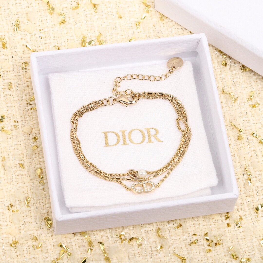 Dior bracelet necklace