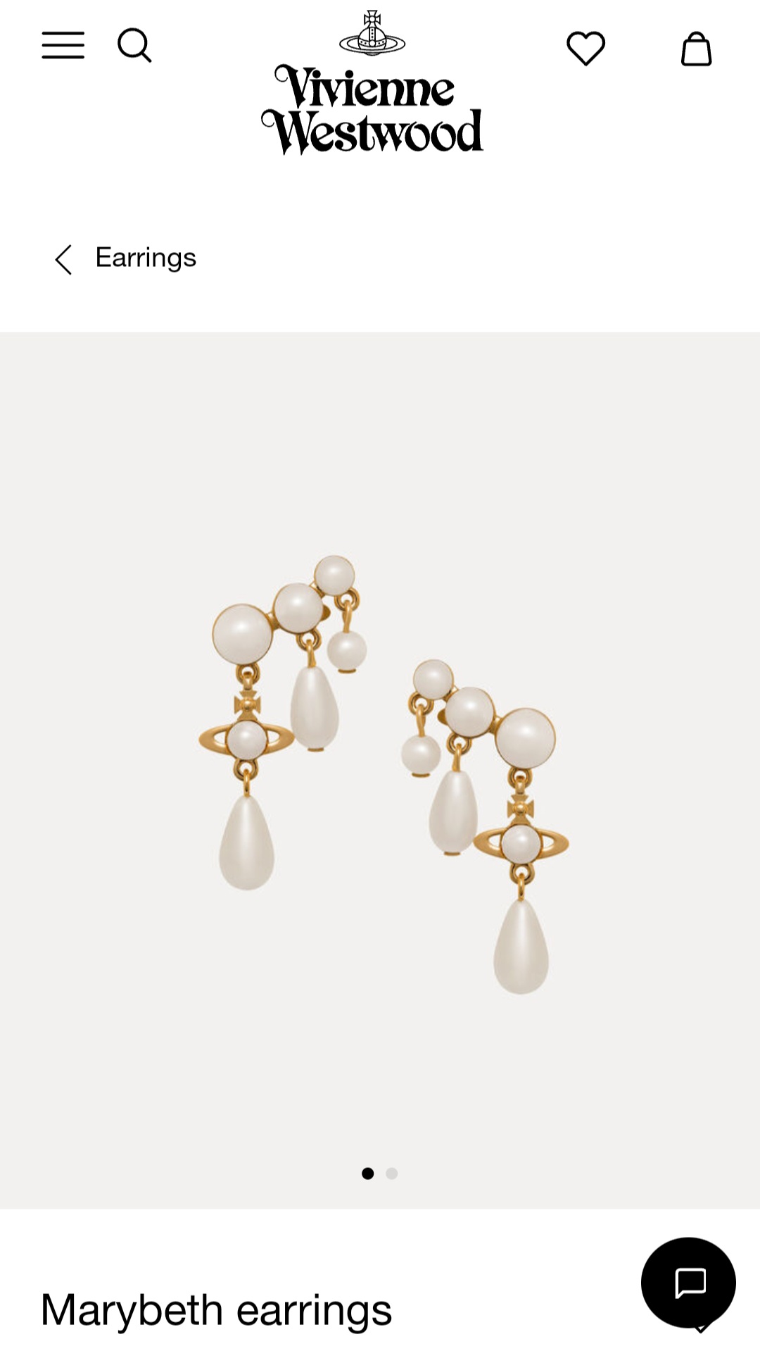 Vivienne Westwood Marybeth earrings
