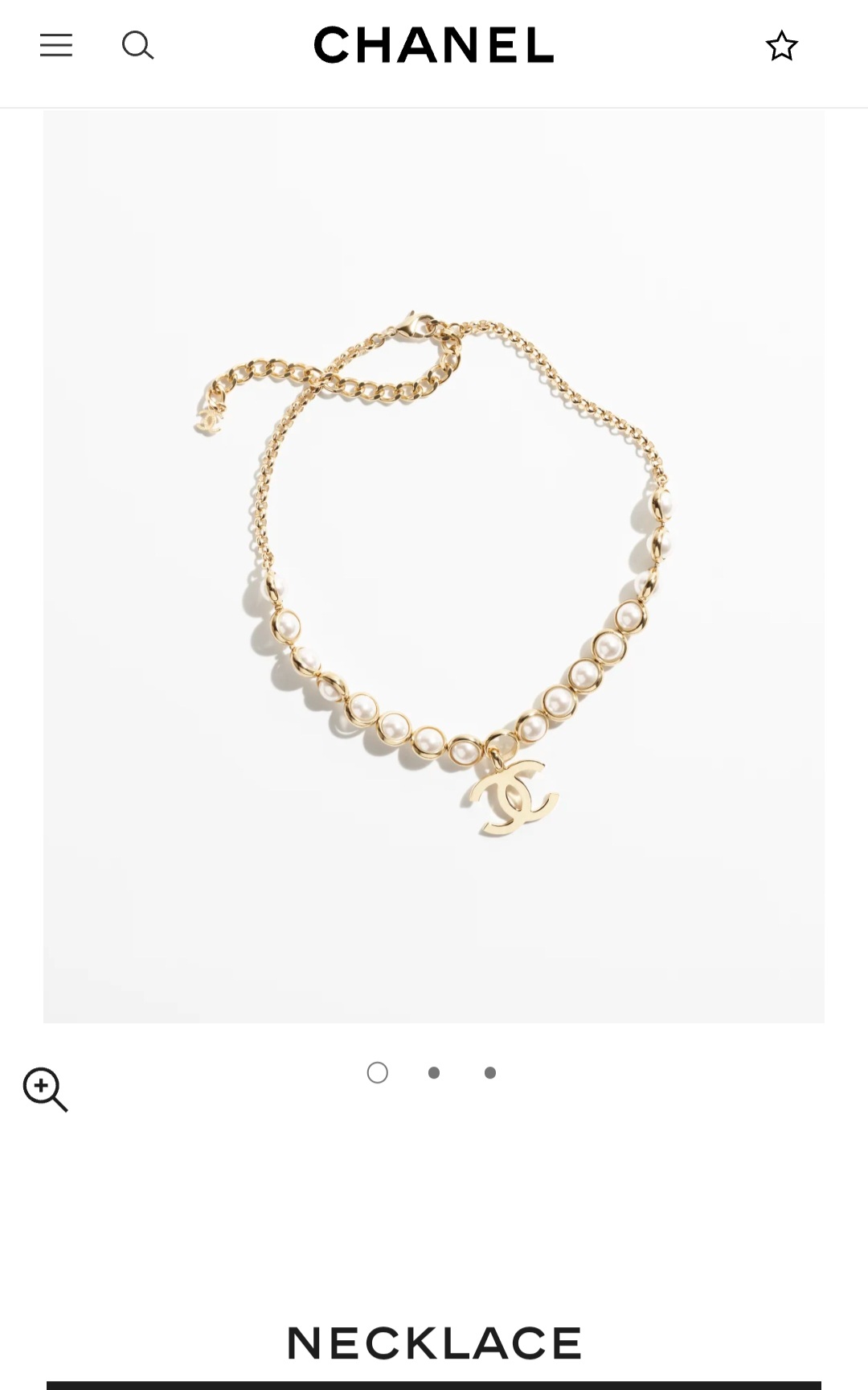 Chanel necklace