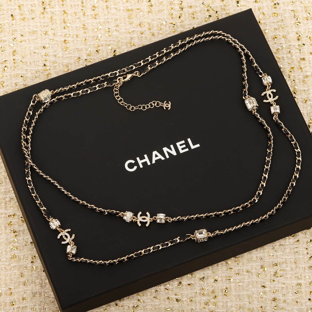 Chanel long necklace