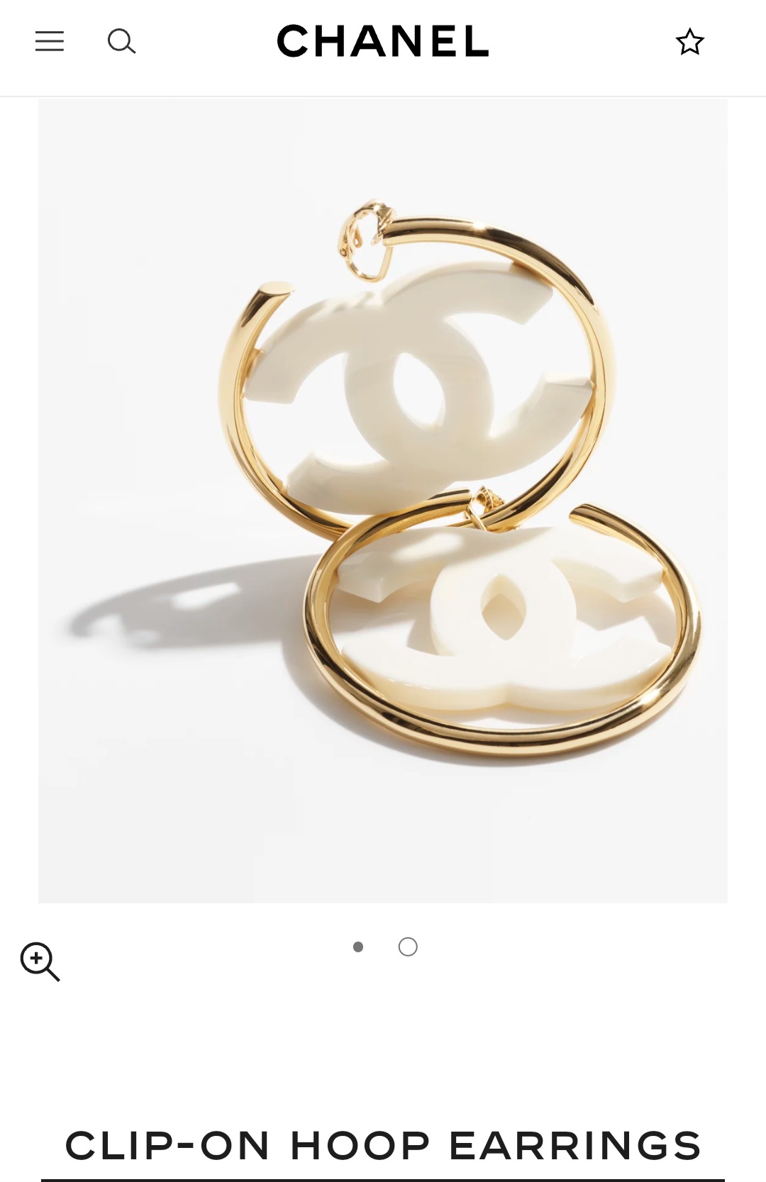 Chanel earrings