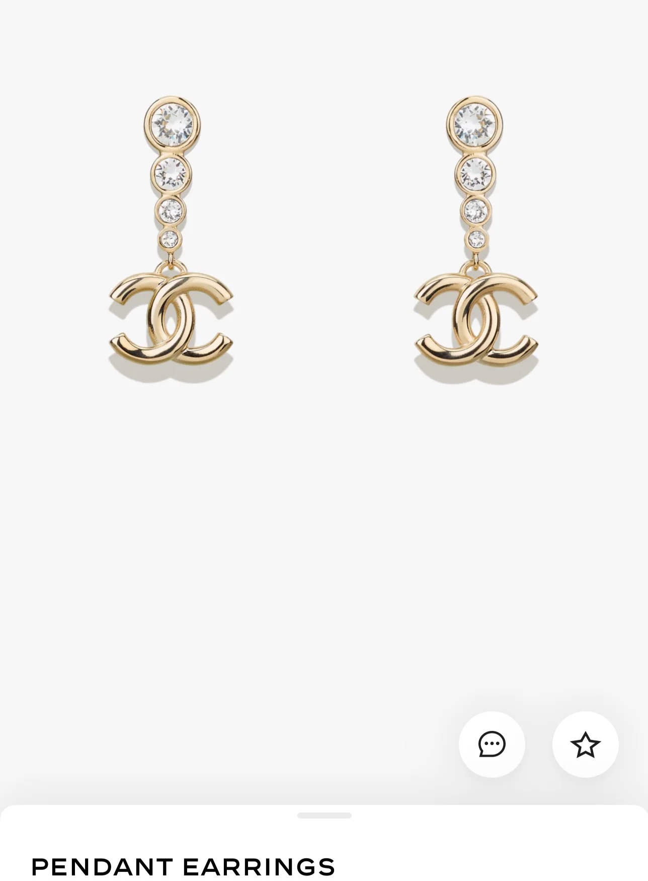 Chanel earrings