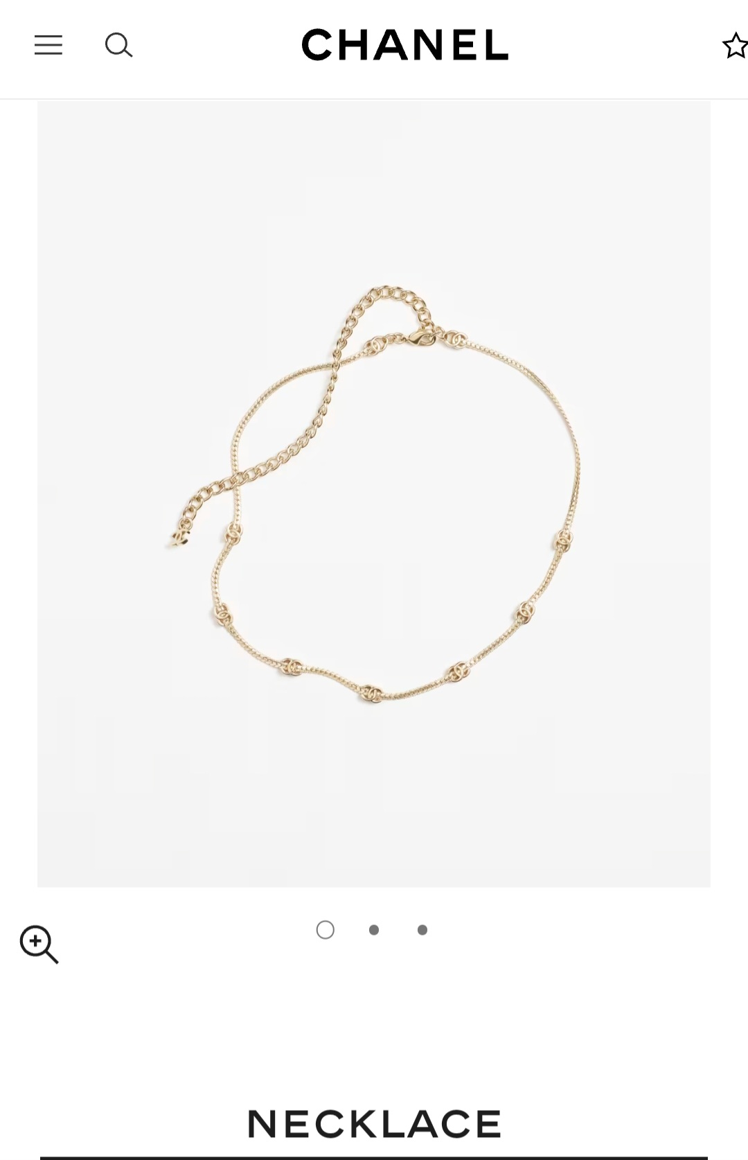 Chanel necklace
