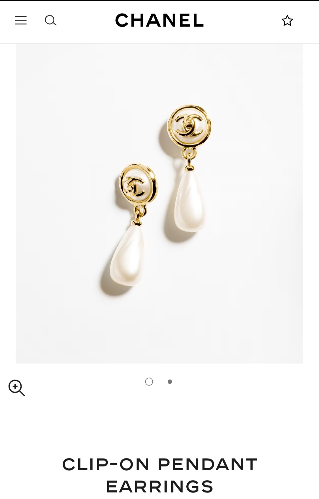 Chanel earrings