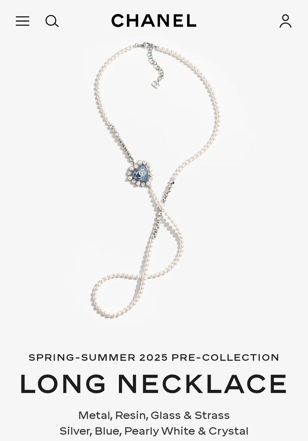 Chanel Long necklace