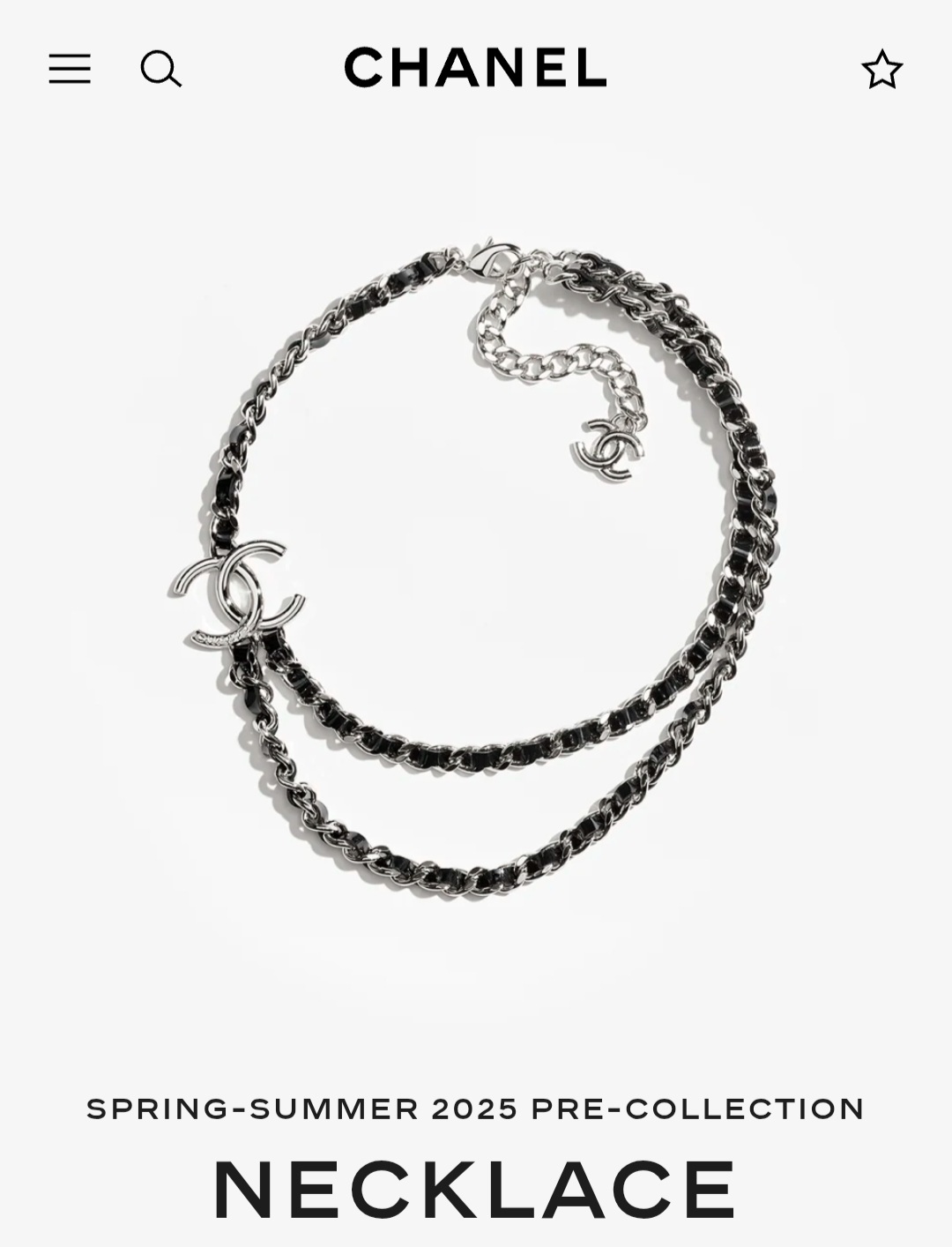 Chanel necklace