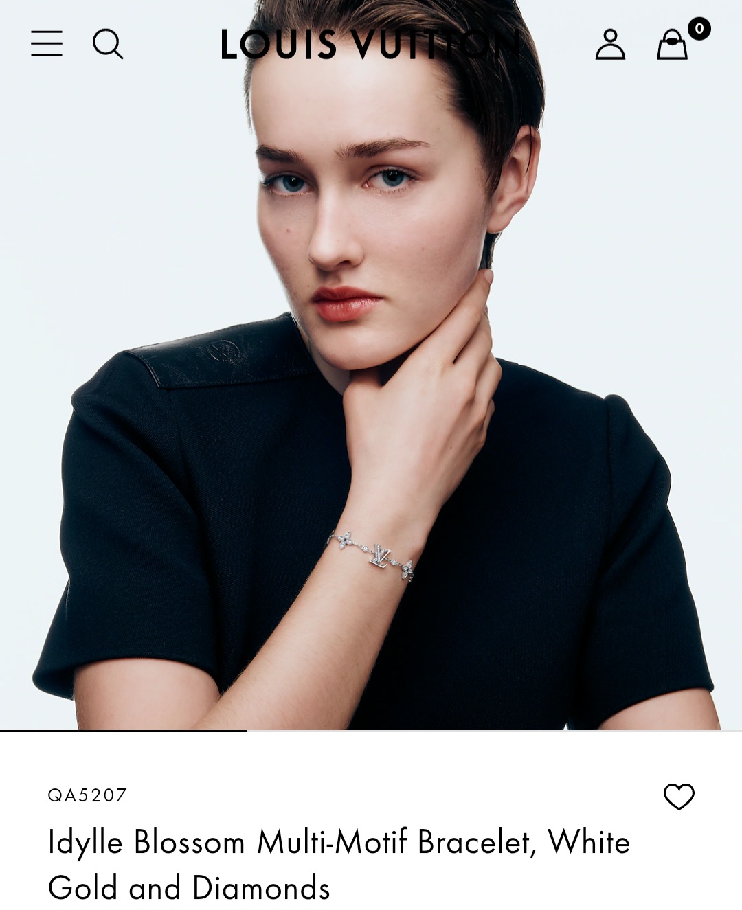 LV Idylle Blossom Multi-Motif Bracelet