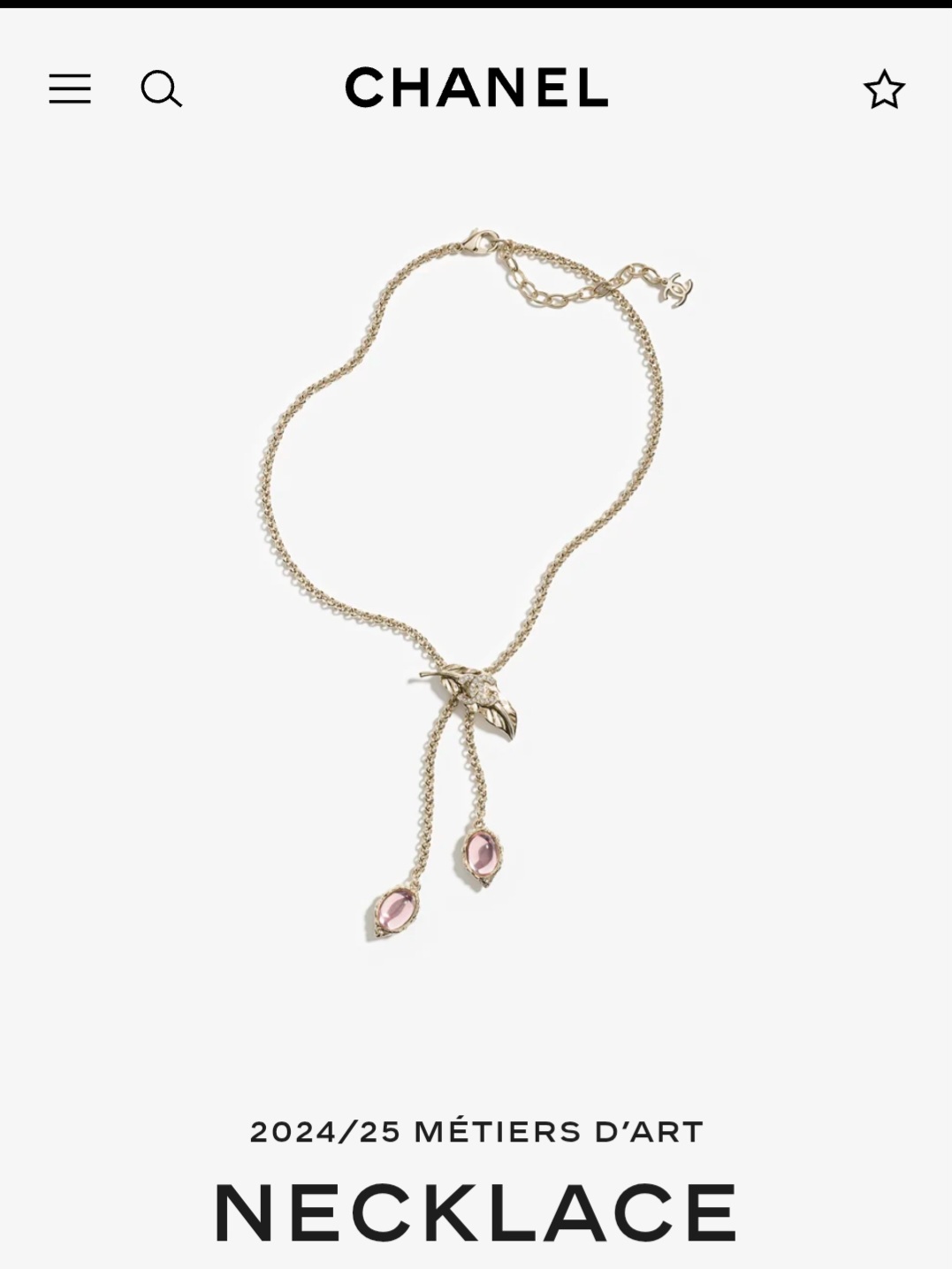 Chanel necklace