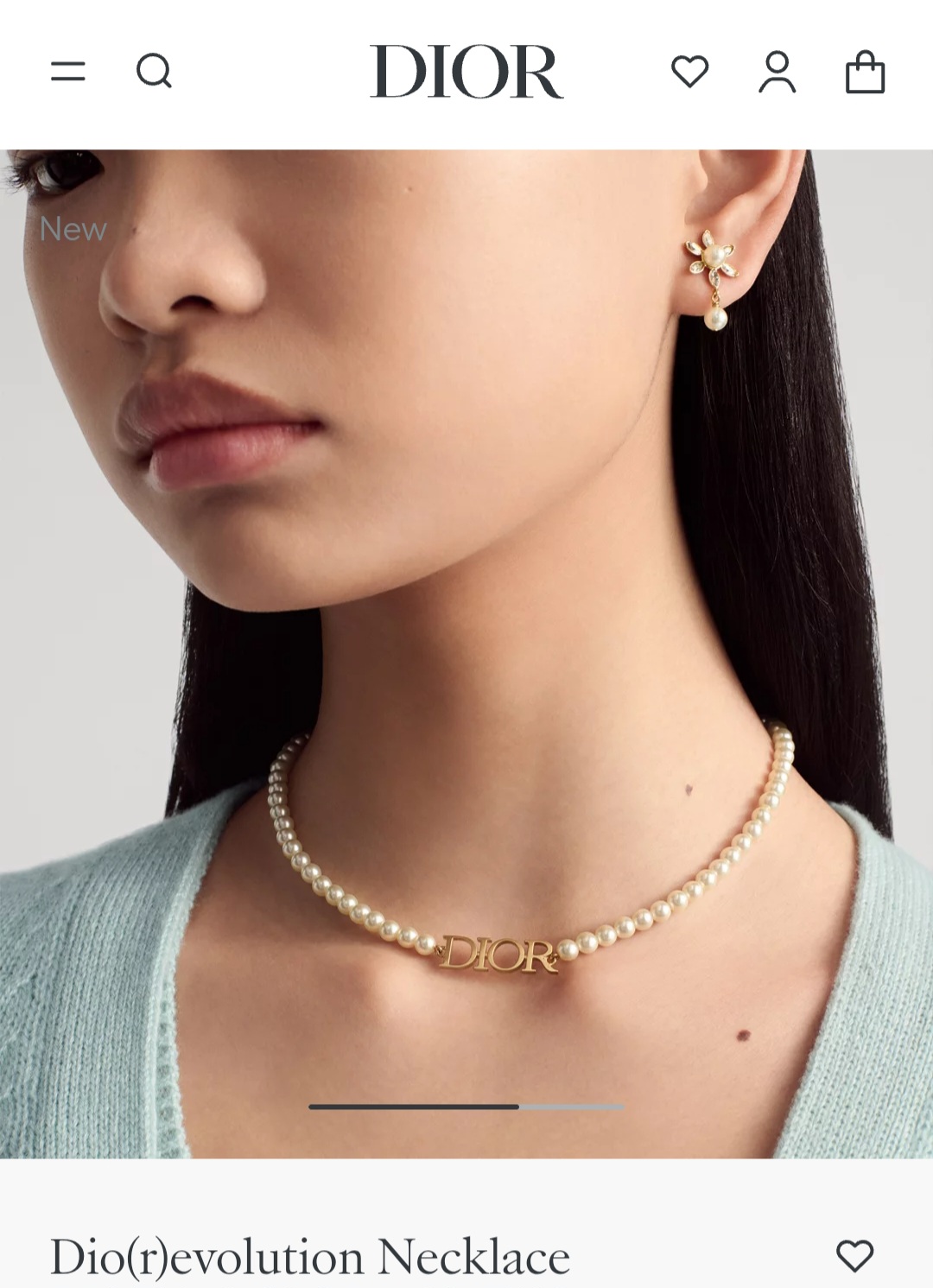 Dior revolution Necklace