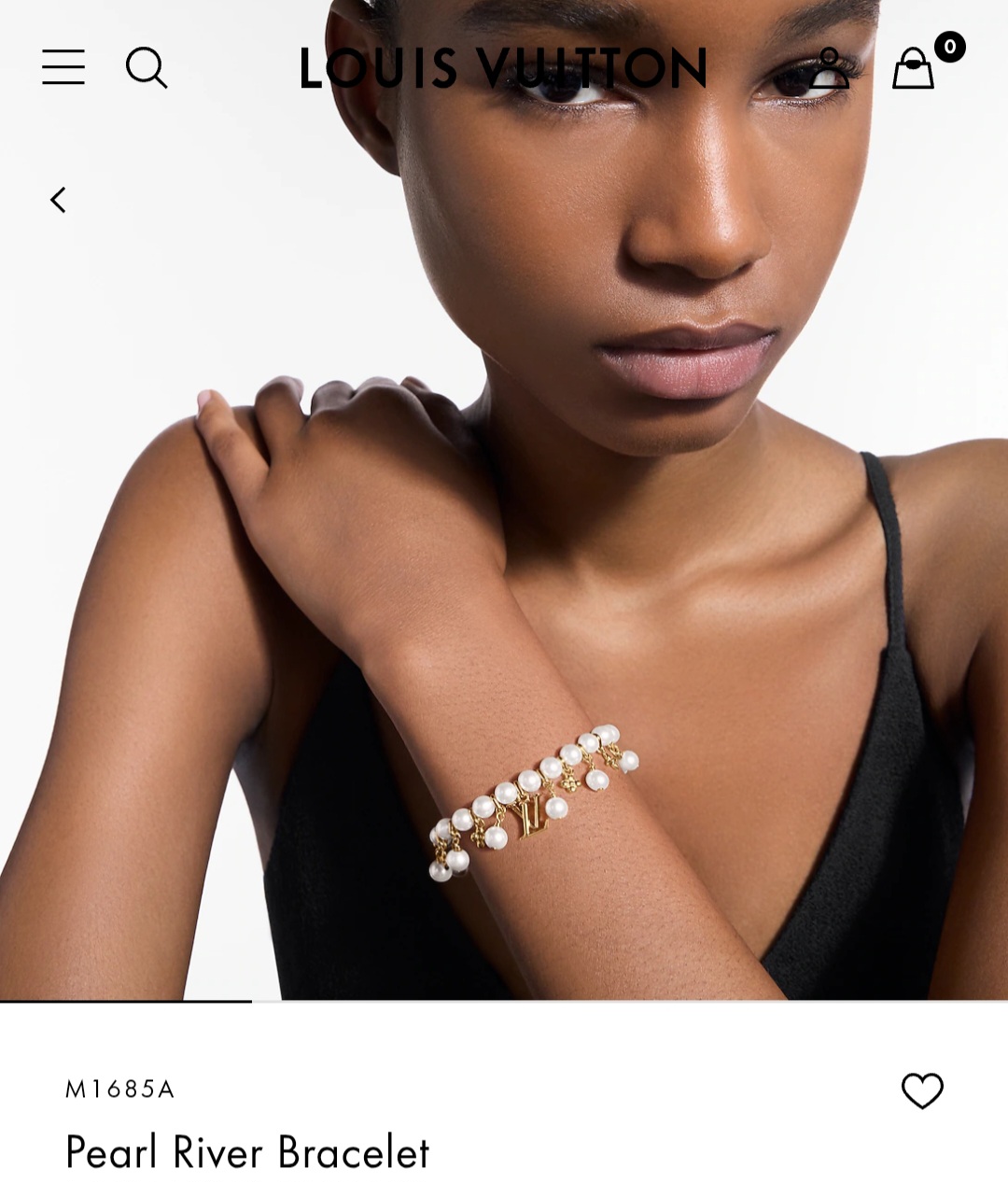 LV Pearl River Bracelet