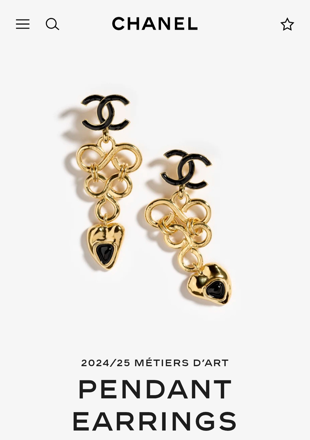 Chanel earrings