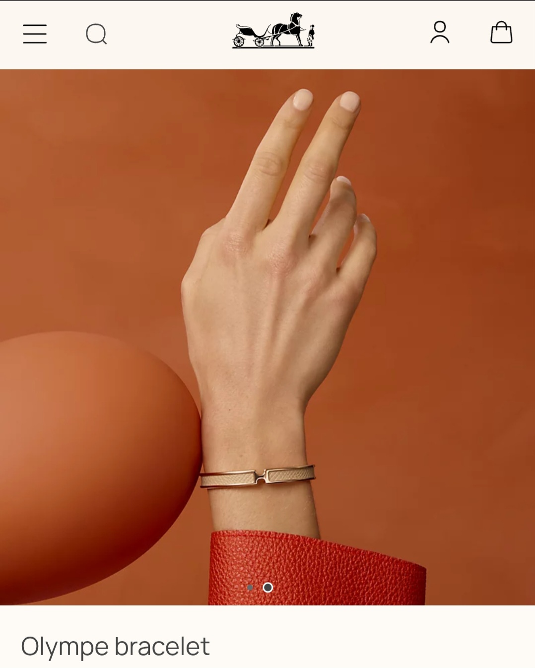 Hermes Olympe bracelet