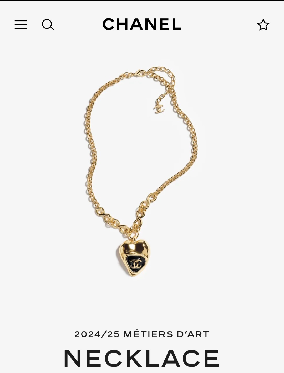 Chanel necklace