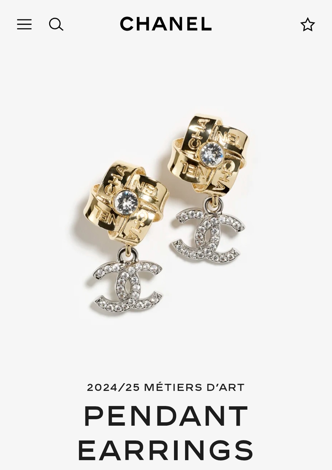 Chanel earrings
