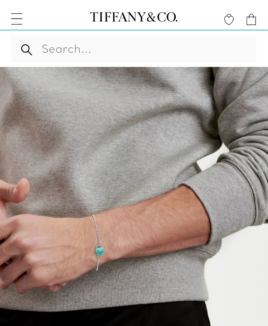 Tiffany™ Full Heart Bracelet