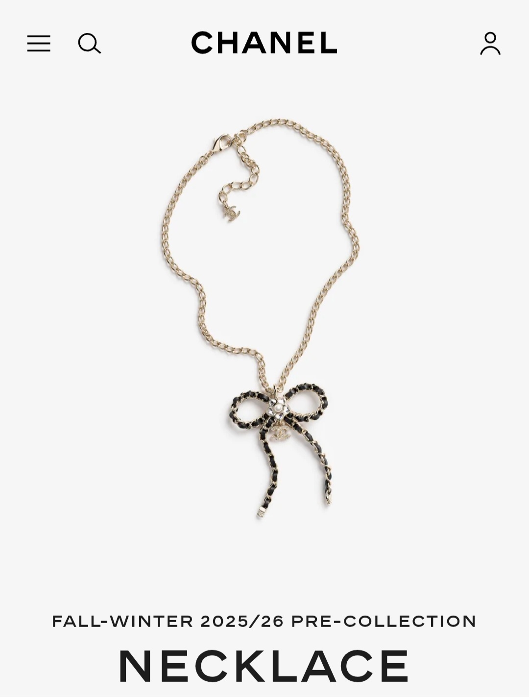 Chanel necklace