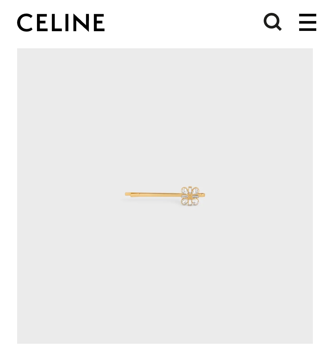 Celine Daisy Hair Slide